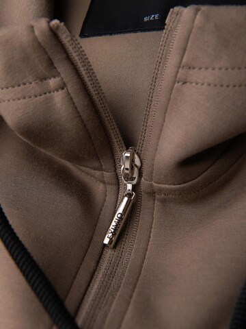 Ombre Sweatvest in Bruin