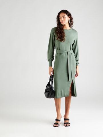 VILA Knitted dress 'RICKY' in Green