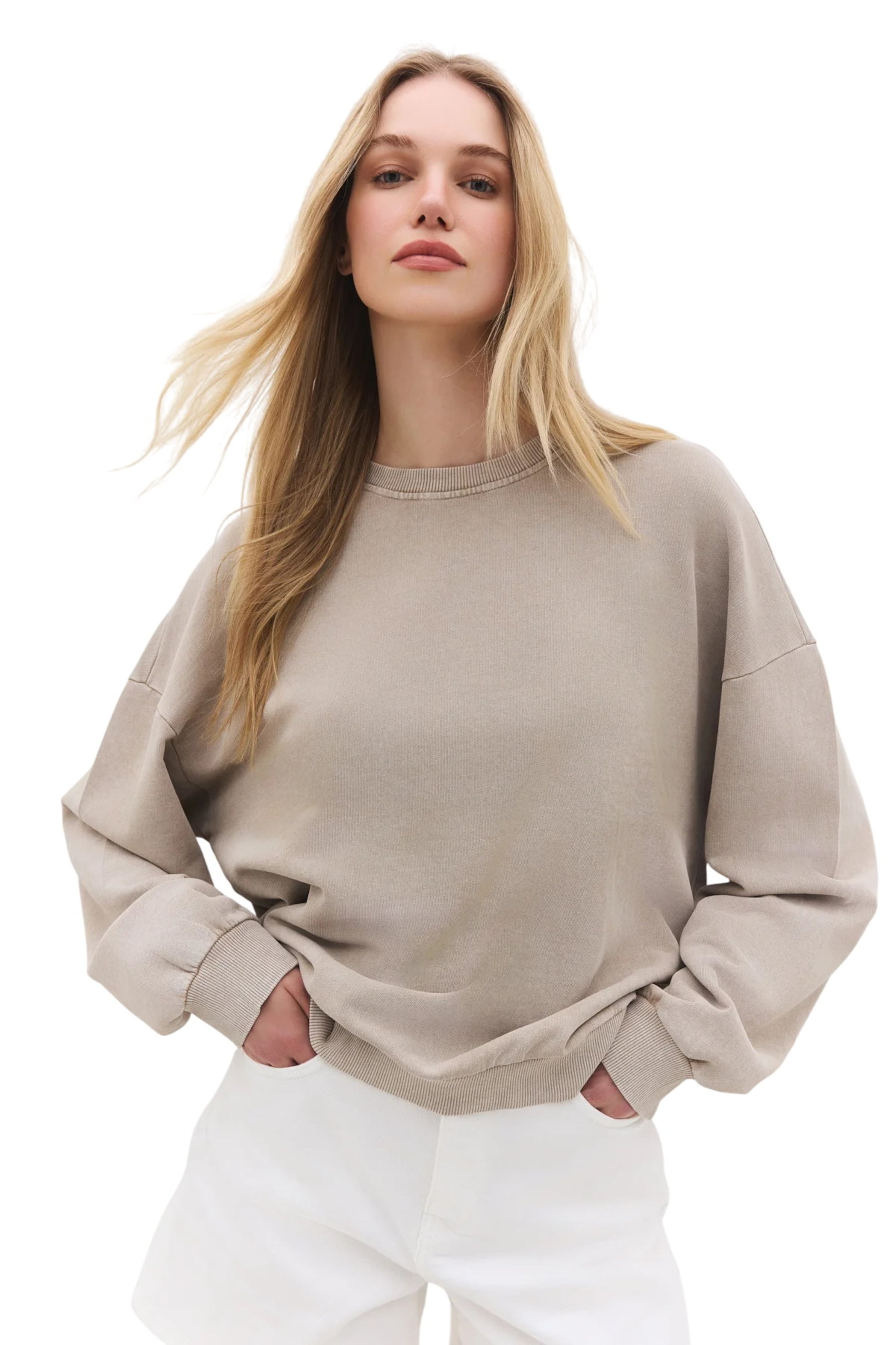 No Matter What Sweatshirt in Grey