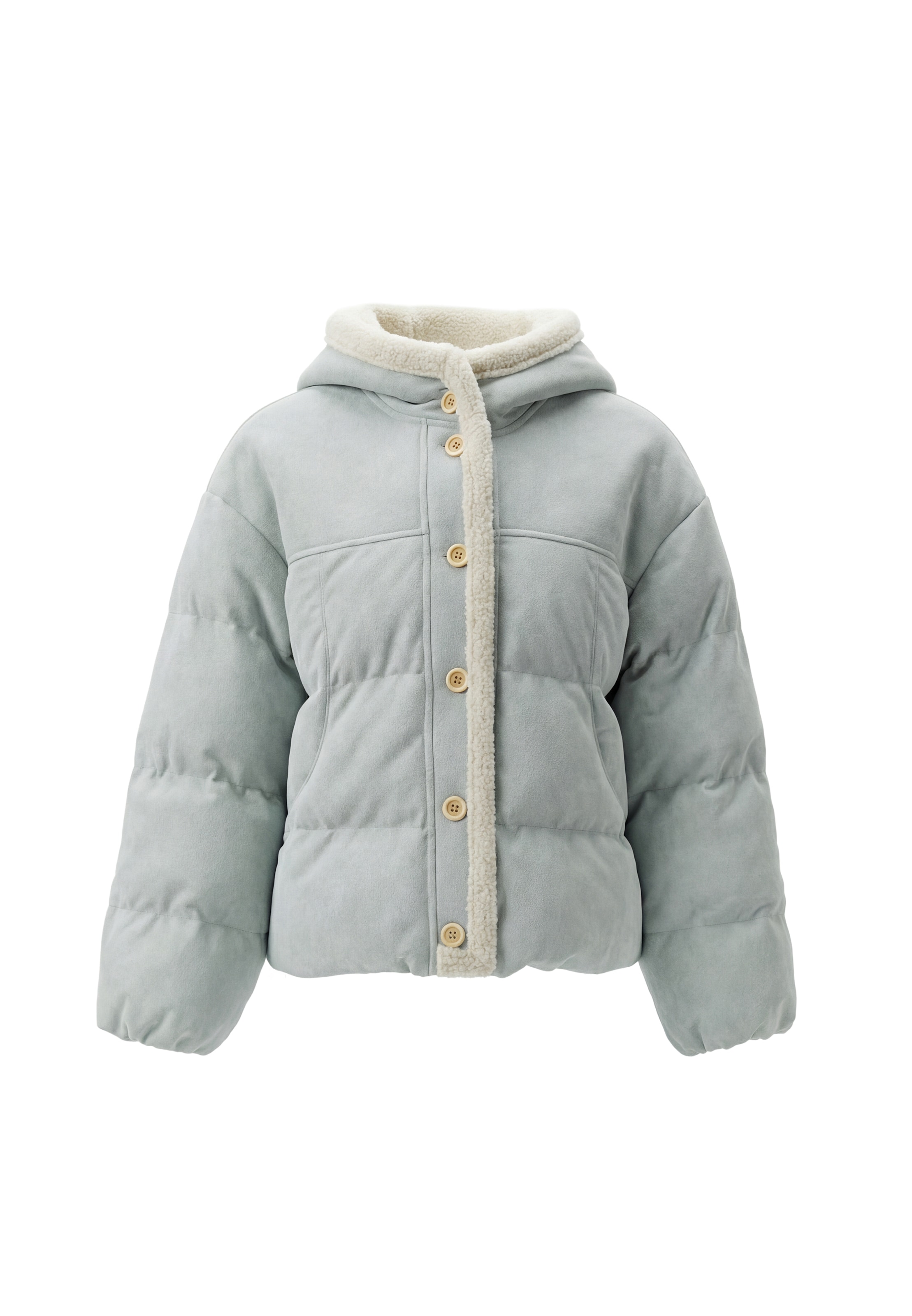 Veste d’hiver MYMO en bleu : devant