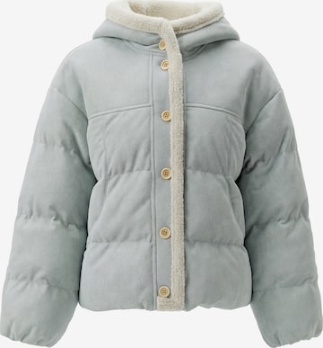Veste d’hiver MYMO en bleu : devant