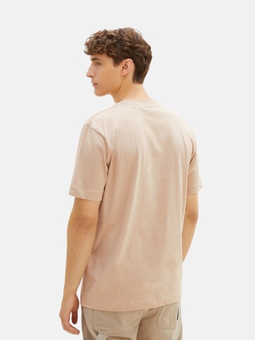 TOM TAILOR DENIM T-Shirt in Beige