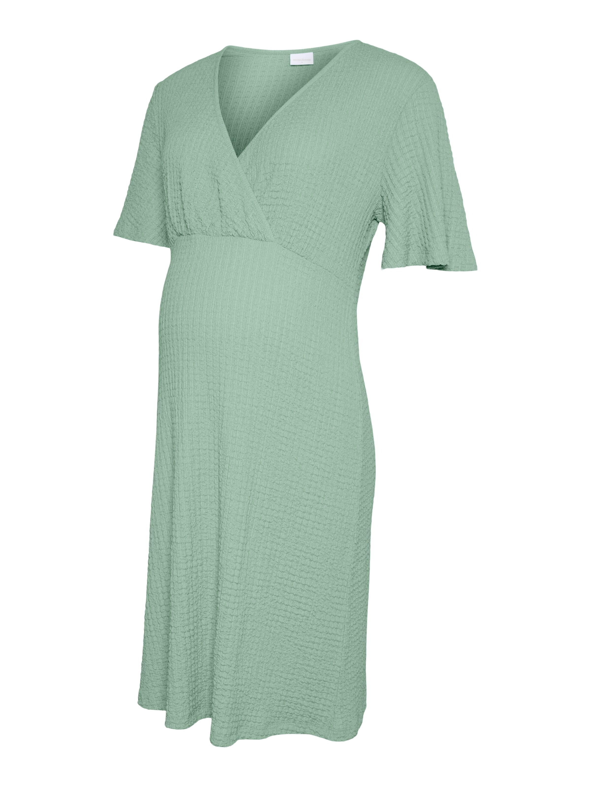 Abito 'NOVA TESS' di MAMALICIOUS in verde: frontale