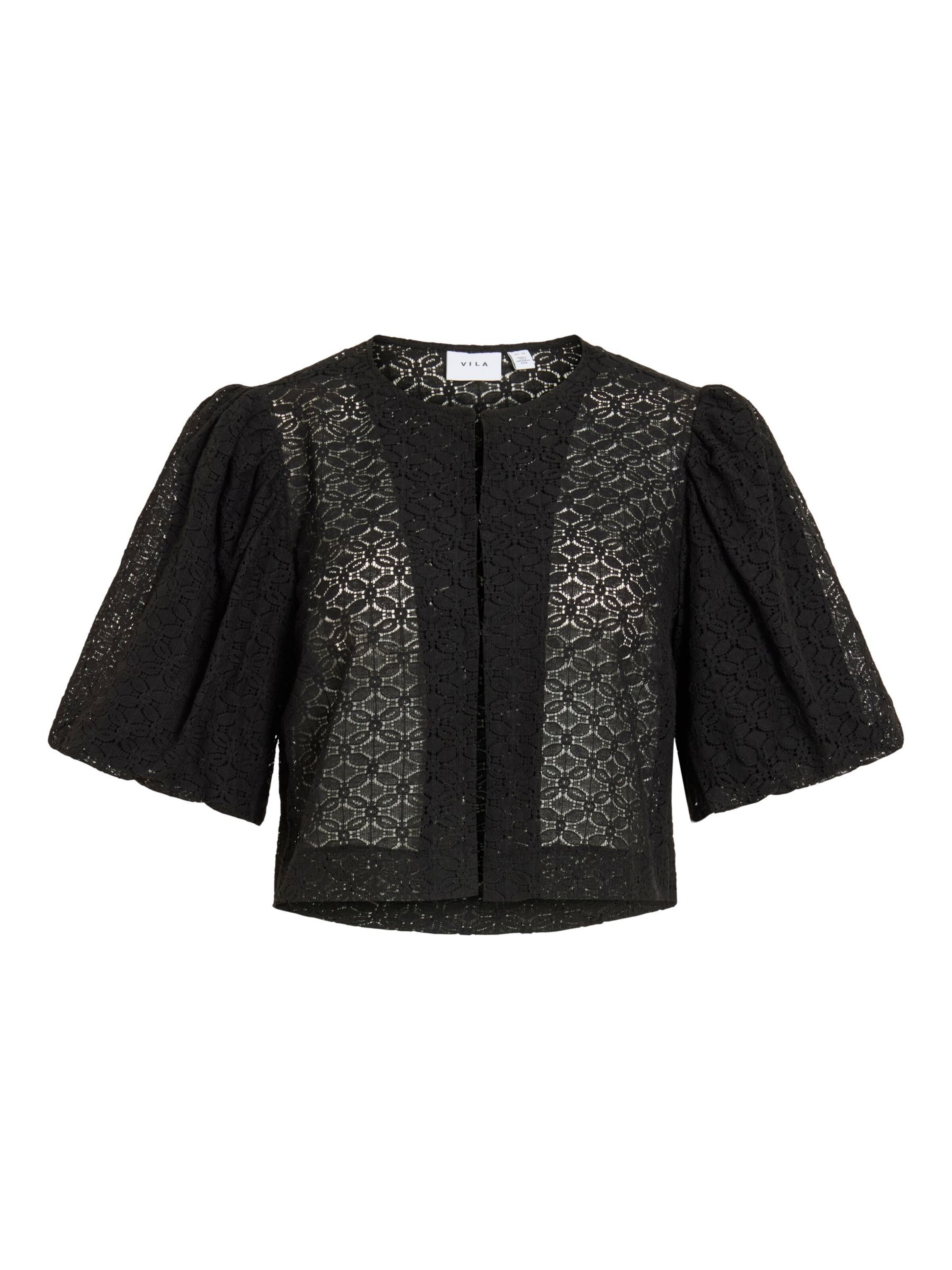 VILA Bolero in Zwart: voorkant