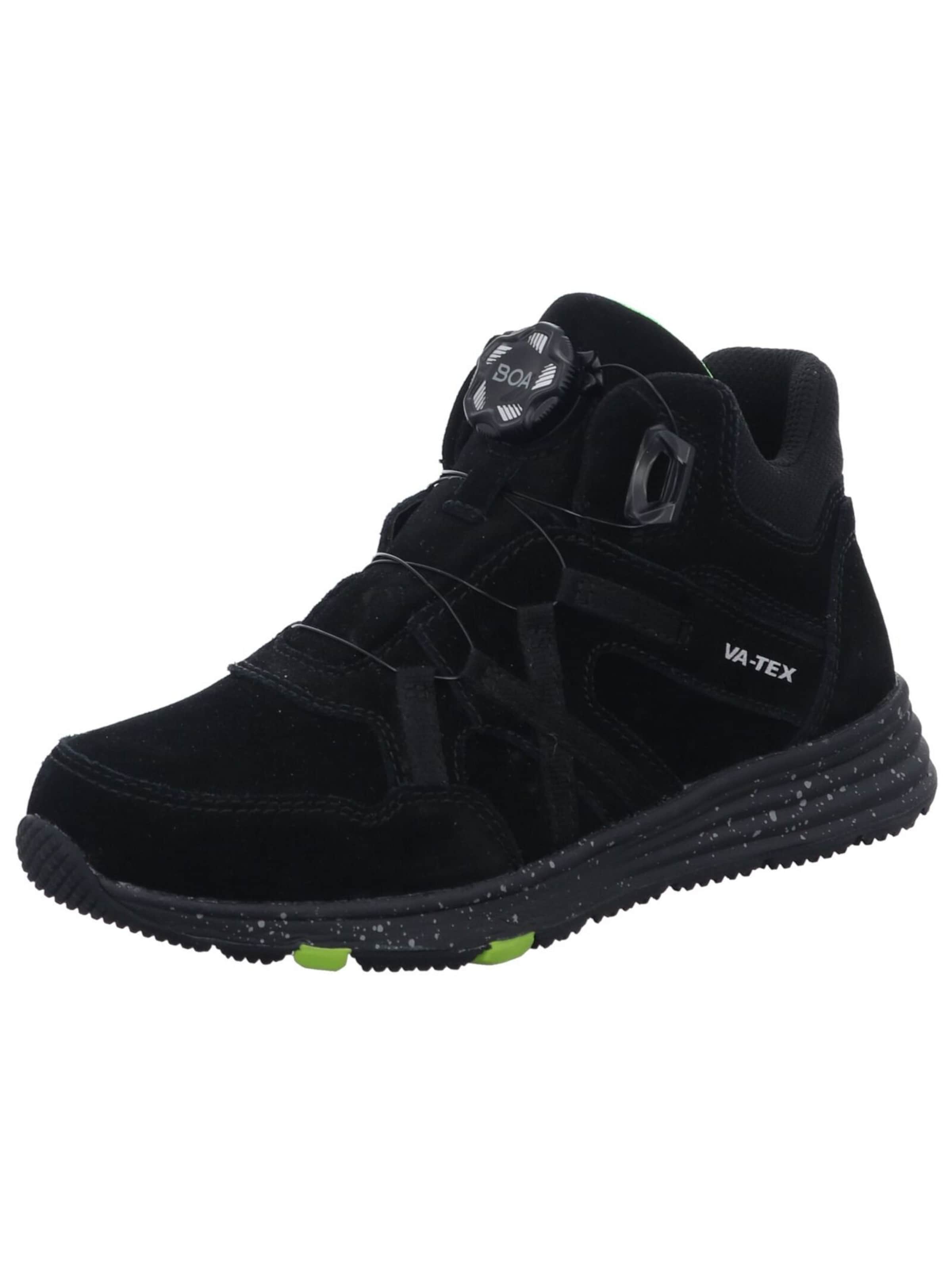 Vado Trainers in Black: front