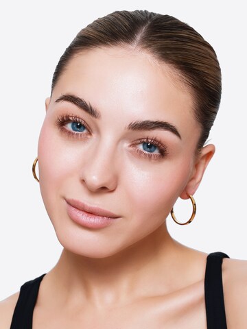Boucles d'oreilles 'Naomi' Heideman en or : devant