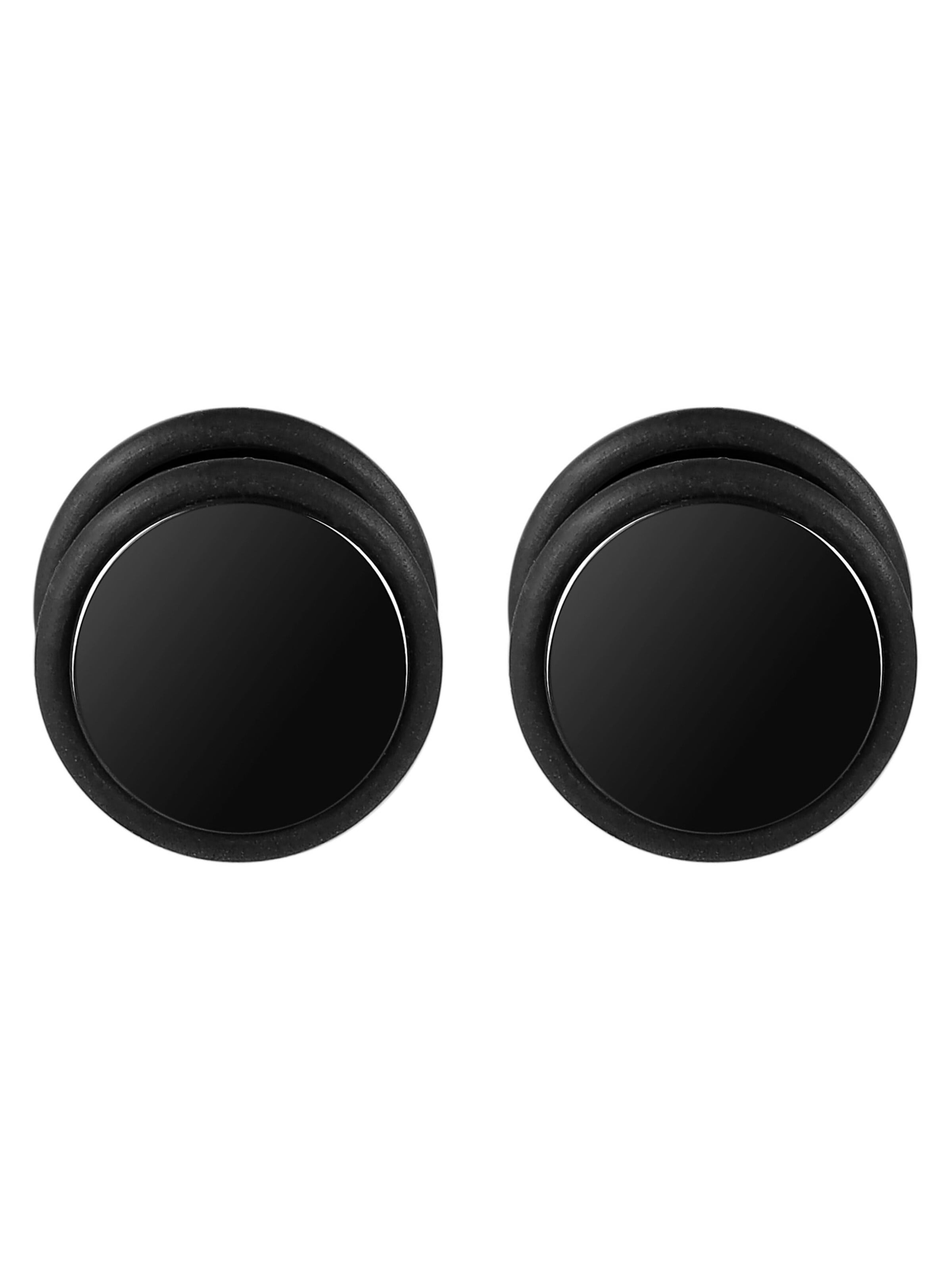 Akzent Earrings 'Camilo, Ionenplattierung' in Black: front