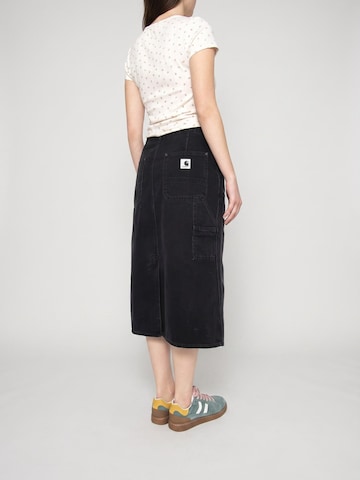 Carhartt WIP Spódnica 'W' Double Knee Skirt Denim' w kolorze czarny