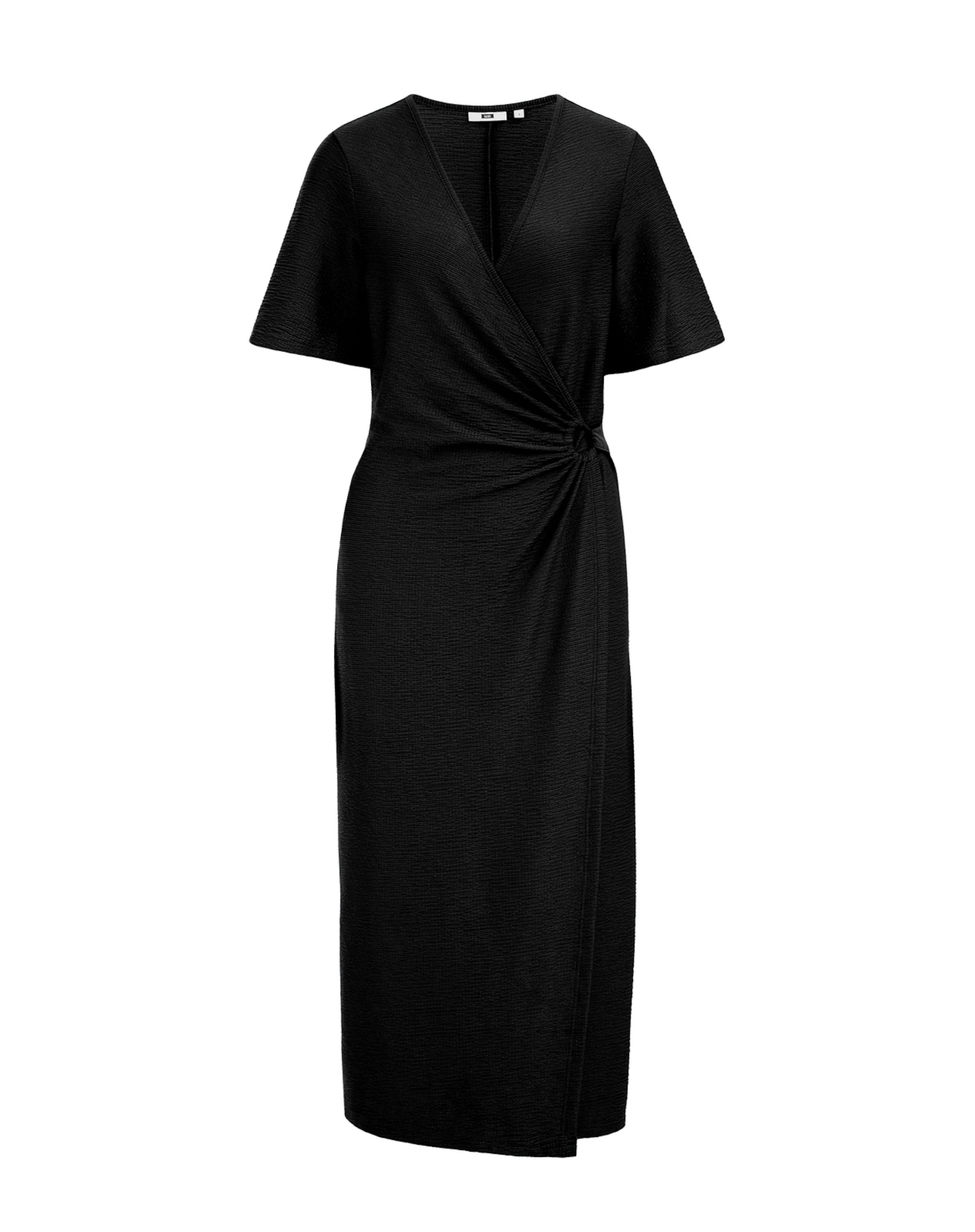 WE Fashion Kleit, värv must: eest vaates