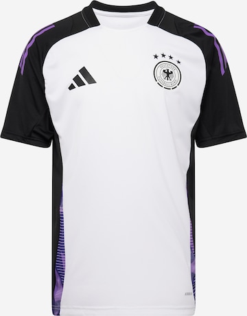 ADIDAS PERFORMANCE - Camisa funcionais 'DFB Tiro 24' em branco: frente