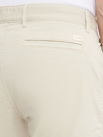 BOSS Chino in de kleur Sand, Productweergave
