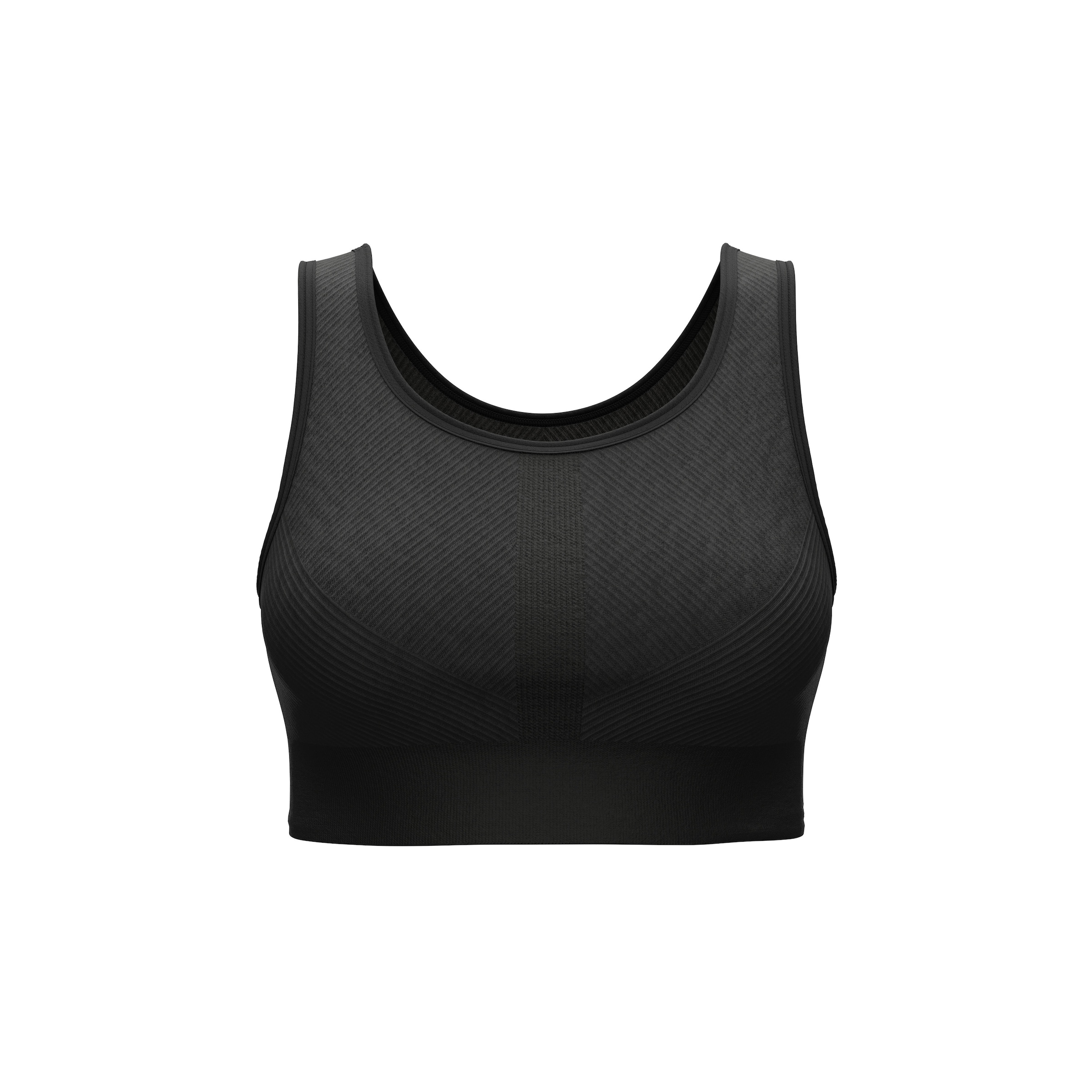 Born Living Yoga Bralette Sports bra 'Mere' in Black: front