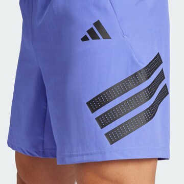 ADIDAS PERFORMANCE Regular Sporthose in Blau