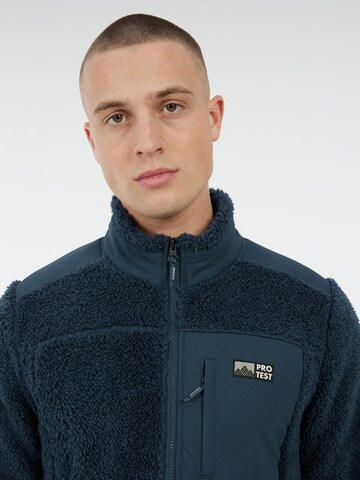 PROTEST Fleecejacke 'PRTBleaker'‌‌‌‌‌‌‌‌‌‌ in Blau