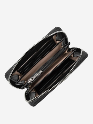 LANCASTER ParisNovčanik 'Lancaster Portefeuille à zippe cuir Paris PM Noir' - crna boja