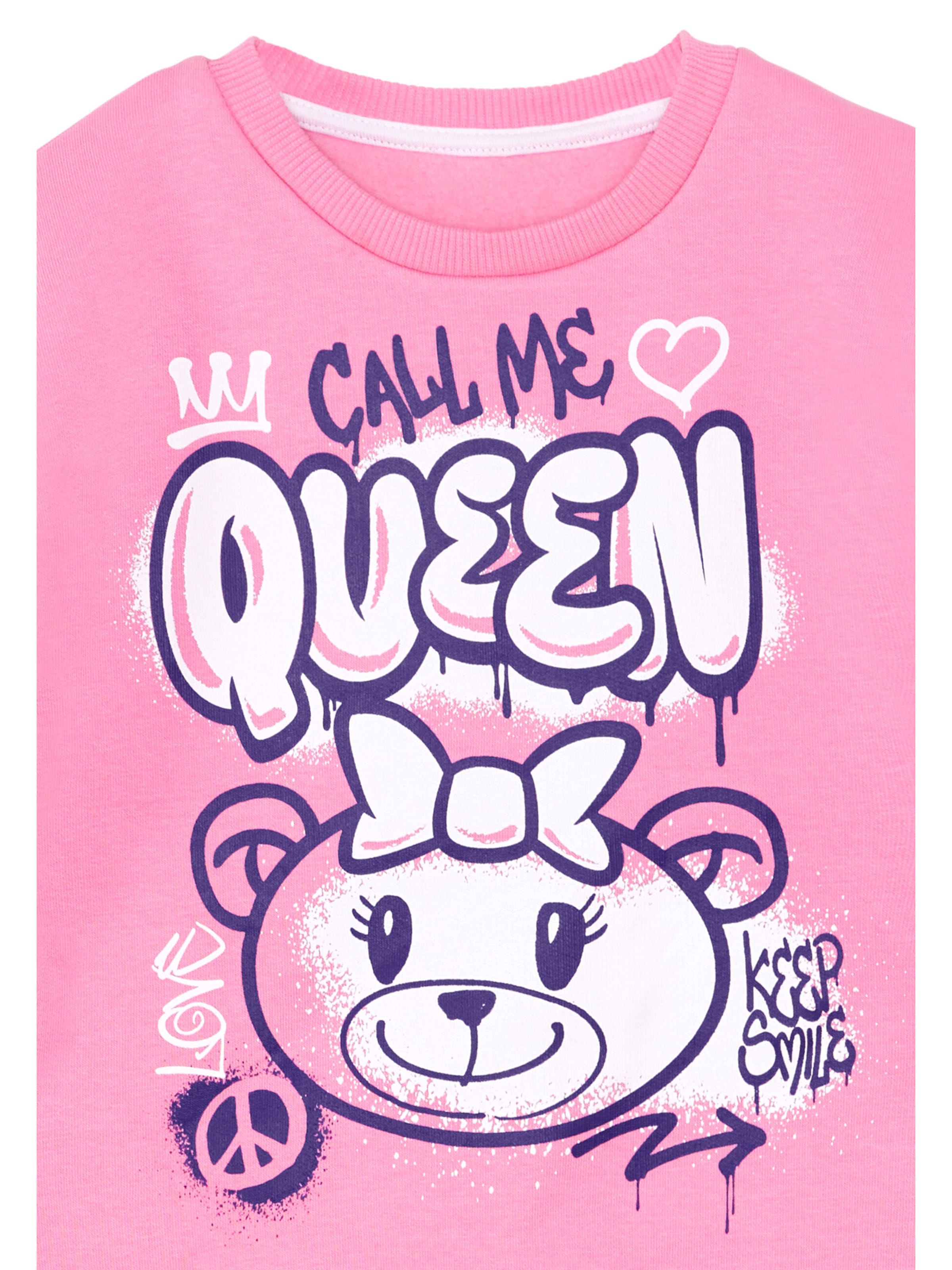 Denokids Trainingspak 'Queen Bear' in Gemengde kleuren
