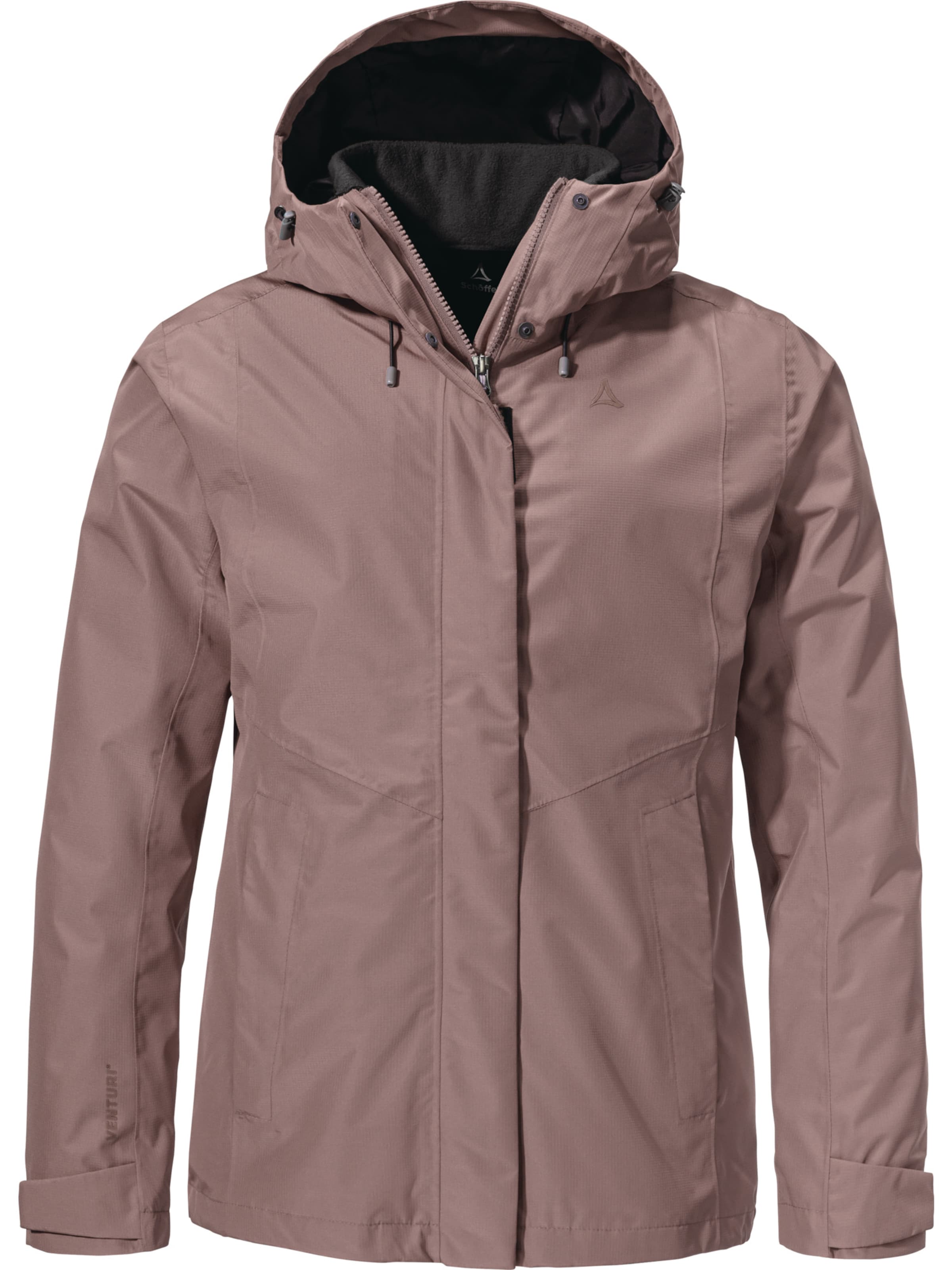 Schöffel Outdoorjas 'Okere' in Lila: voorkant