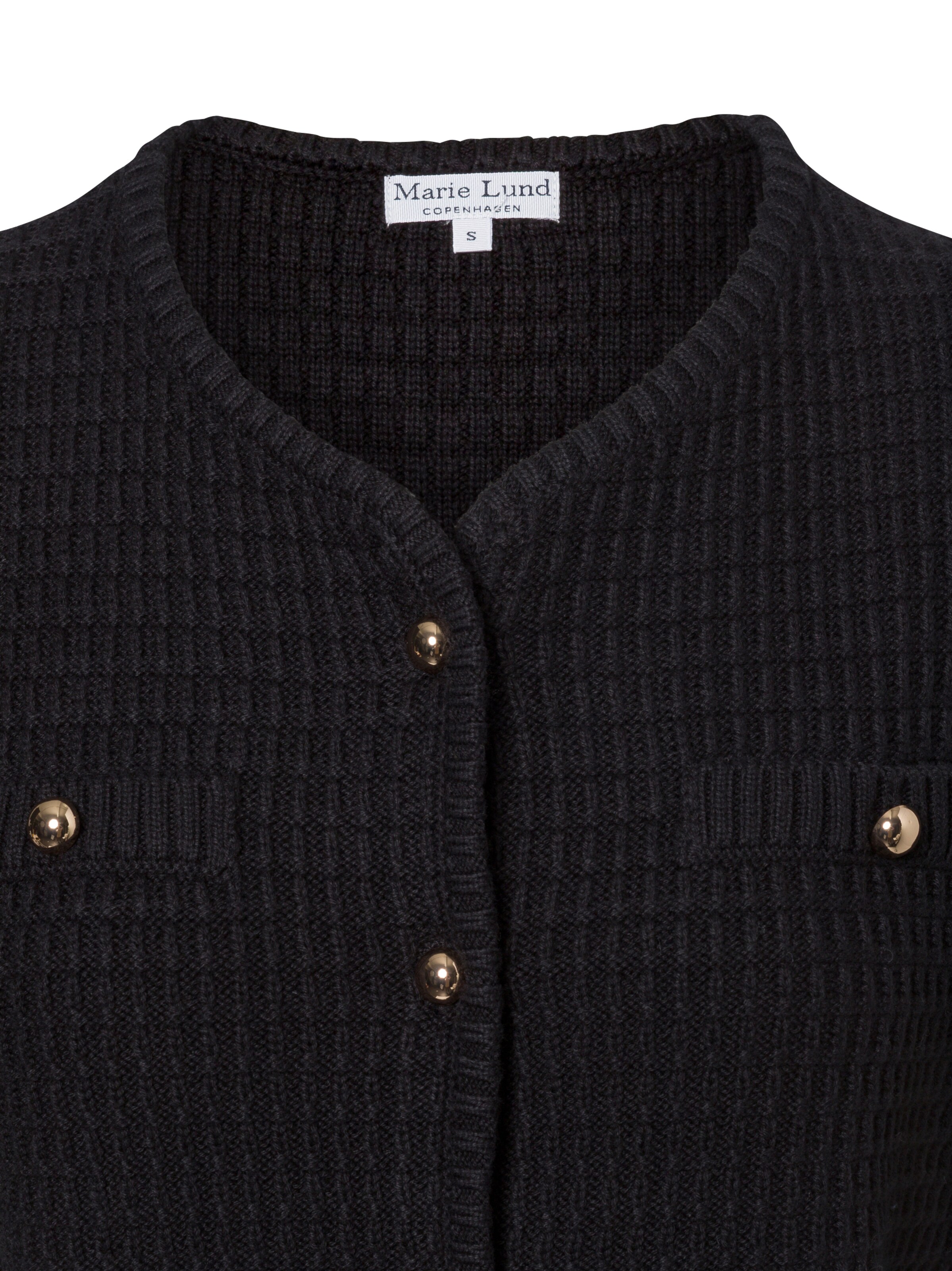 Cardigan Marie Lund en noir