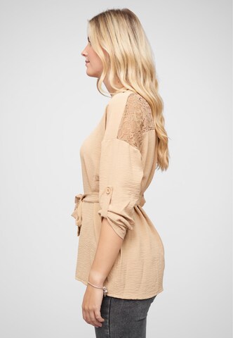 Cloud5ive Bluse in Beige