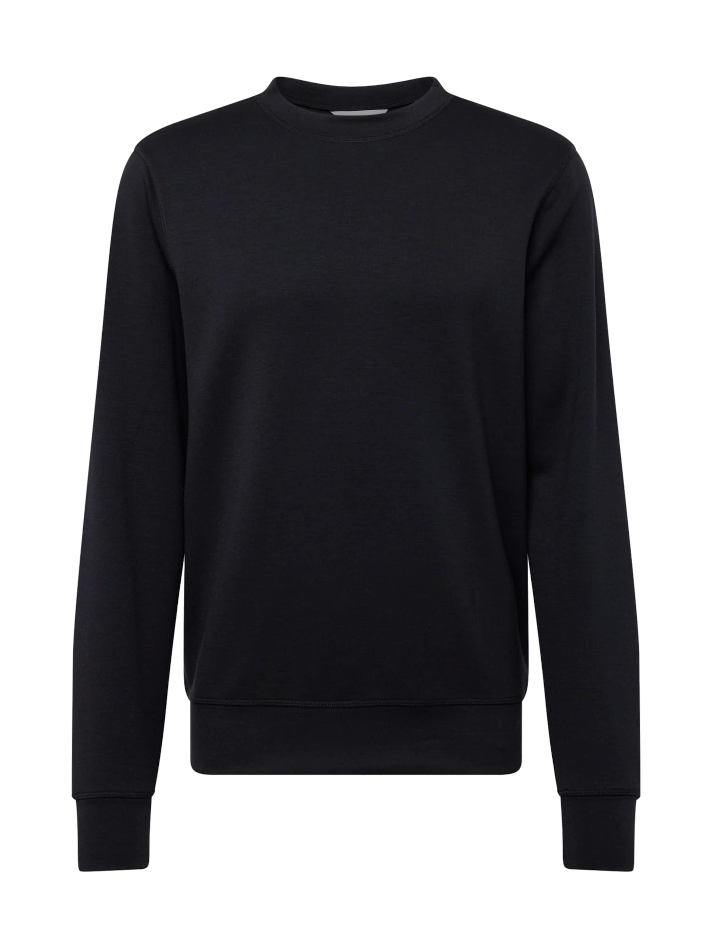 Casual Friday Sweater 'Sebastian' in Black: front