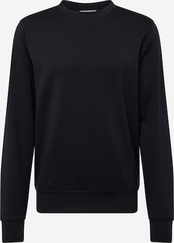 Casual Friday Sweatshirt 'Sebastian' in Zwart: voorkant