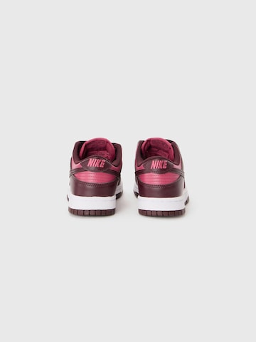 Sneaker bassa 'Dunk' di Nike Sportswear in rosso