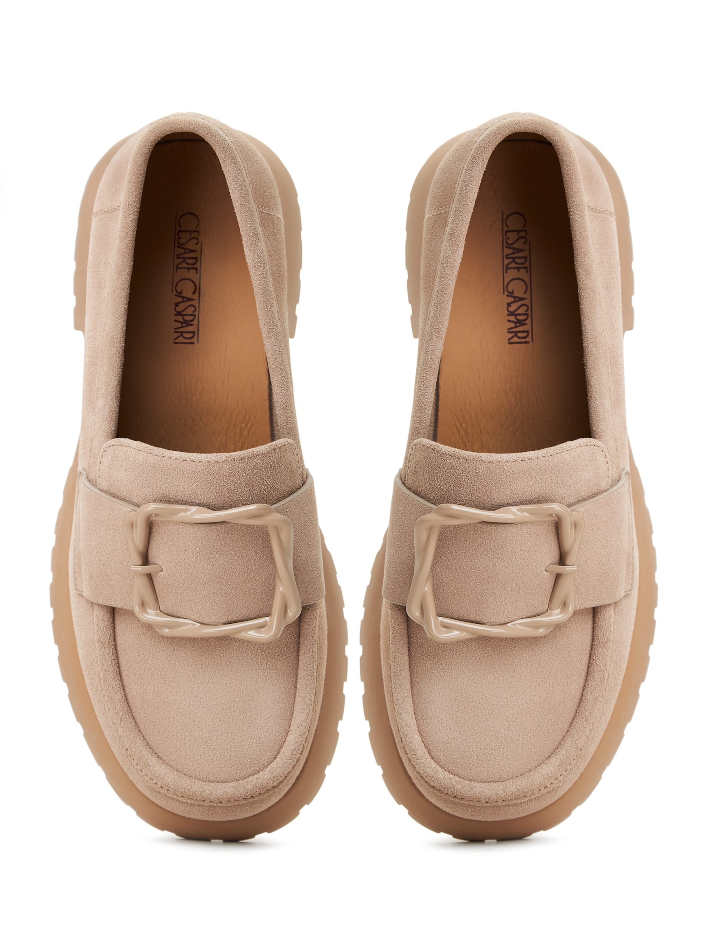 CESARE GASPARI Mocassins in Beige