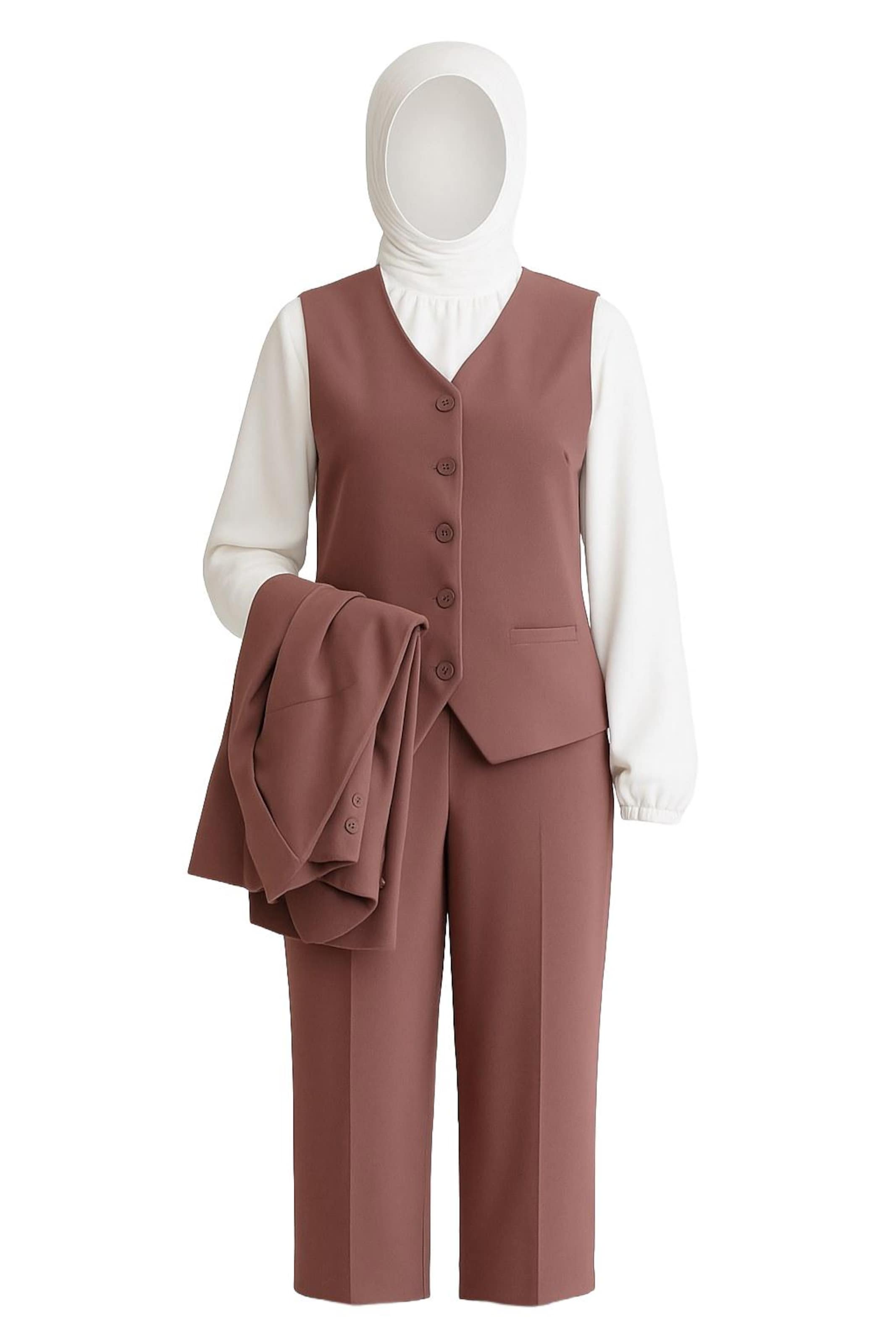 MODAMIHRAM Pantsuit in Pink