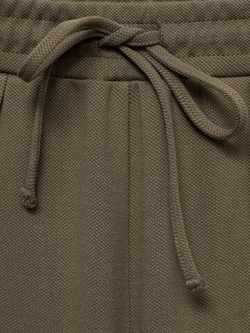 MANGO Loosefit Broek 'NIQUE' in Groen