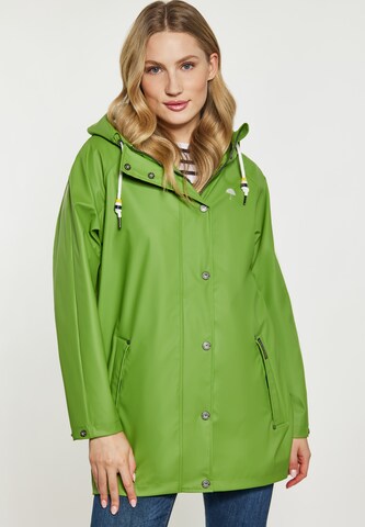 Schmuddelwedda Between-season jacket in Green: front