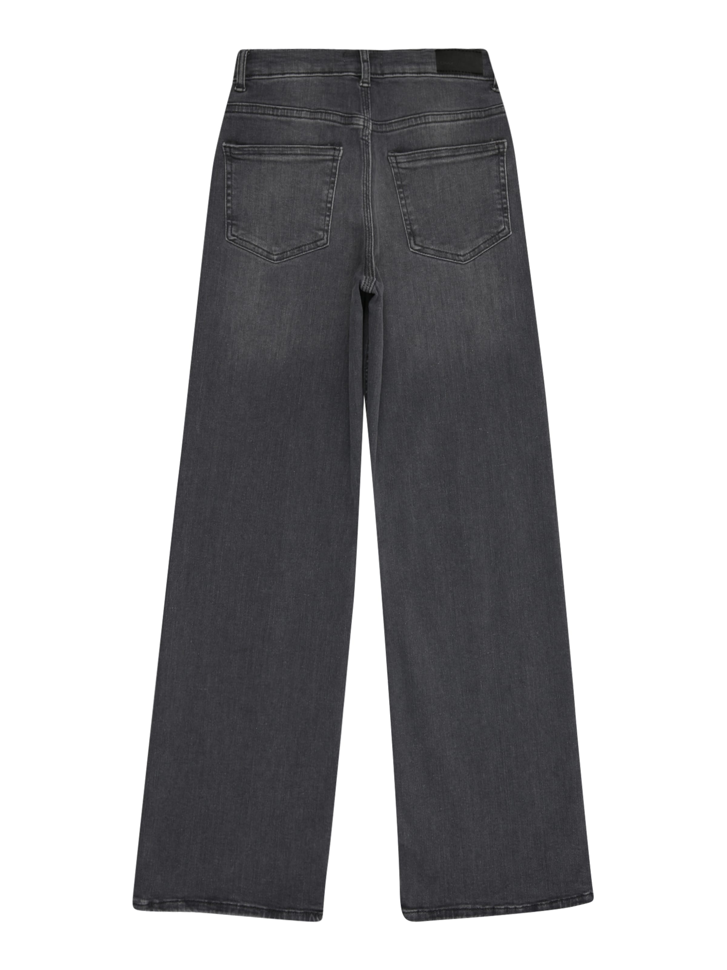 ONLY GIRLS Wide leg Jeans 'KOGMadison' in Grey