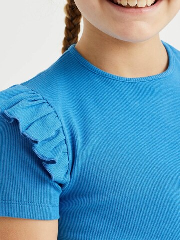 WE Fashion Shirt in Blauw