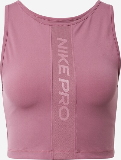 lila / fáradt rózsaszín / fehér NIKE Sport top, Termék nézet