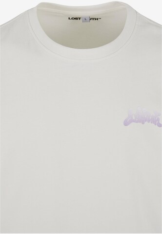 T-Shirt 'Heart' Lost Youth en beige