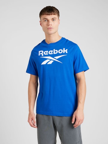 Reebok Funkční tričko 'IDENTITY' – modrá: přední strana