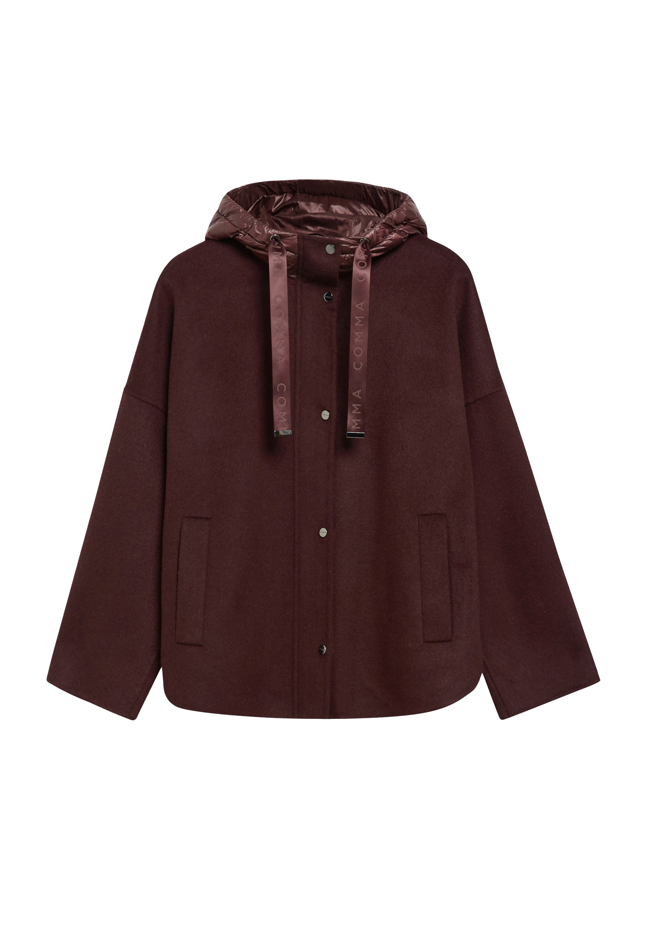 COMMA Jacke in Rot: Vorderseite