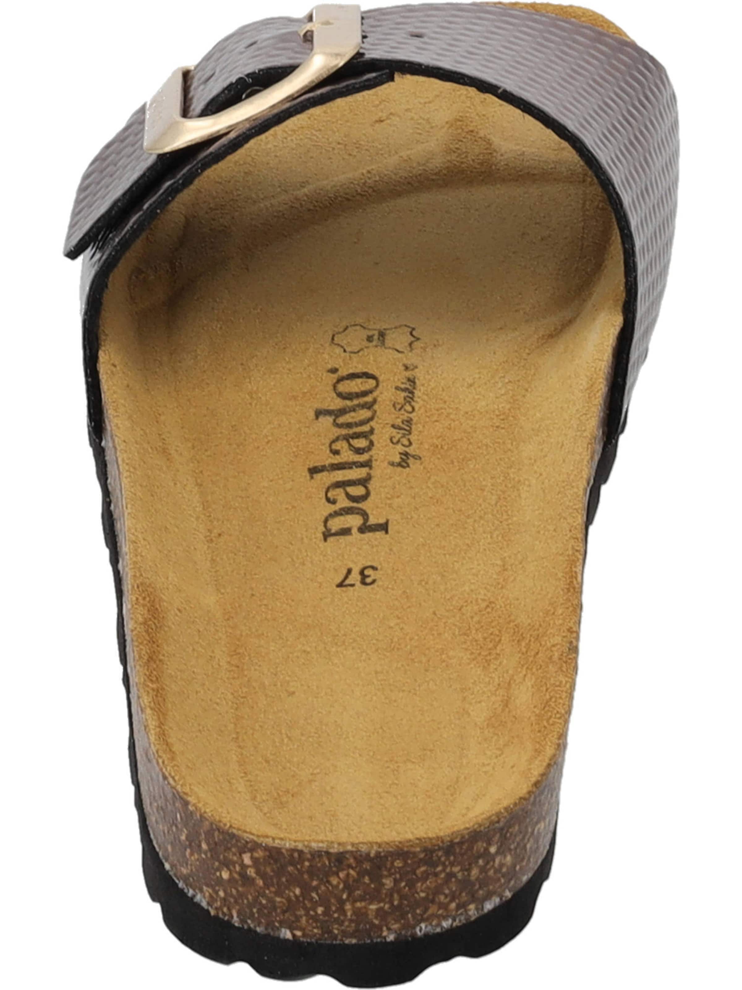 Palado by Sila Sahin Pantoletten 'Malta EGS Canada' in Braun