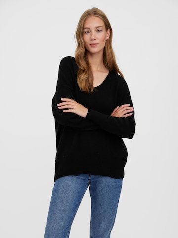 VERO MODA Pullover 'Vigga' in Schwarz: predná strana