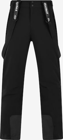 PROTEST Workout Pants 'PRTChester' in Black: front
