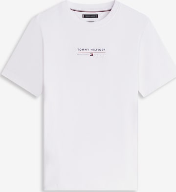 TOMMY HILFIGER Μπλουζάκι 'BRAND LOVE' σε λευκό: μπροστά