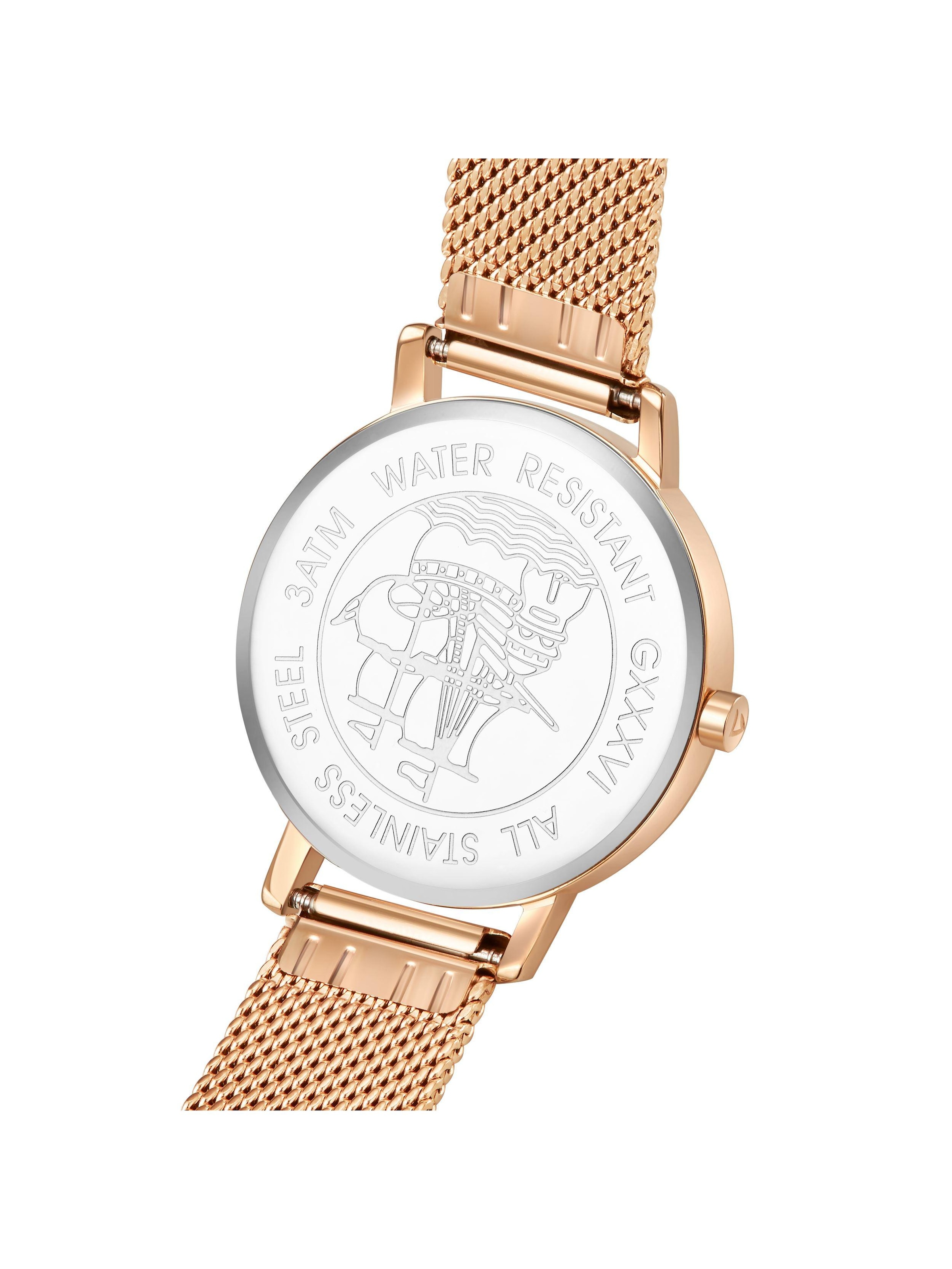 Gigandet Analog Watch 'MINIMALISM' in Gold