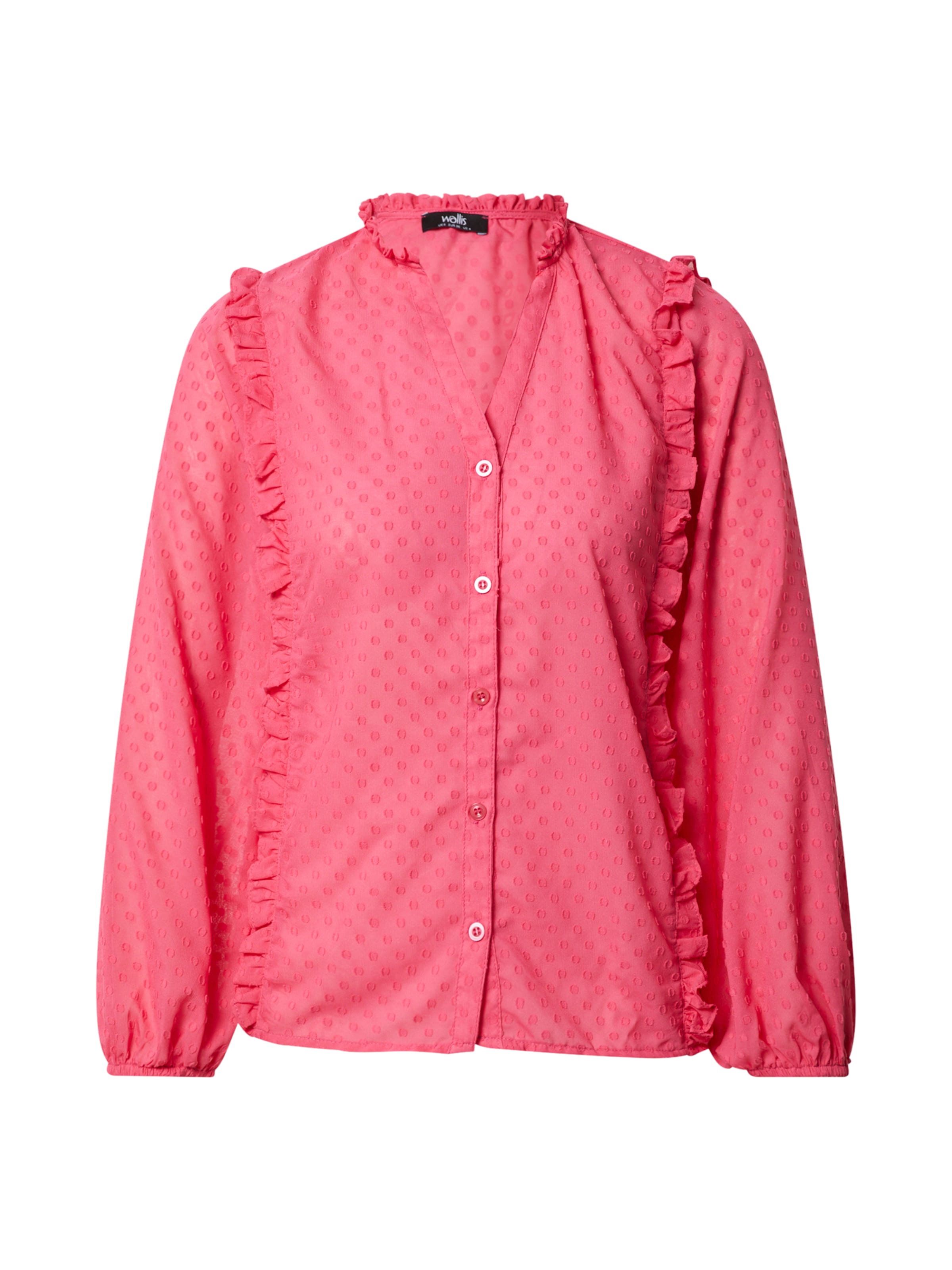 Wallis Bluse in Pink: Vorderseite