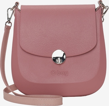 O bag Shoulder Bag in Pink: front
