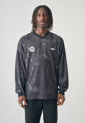 Cleptomanicx T-Shirt in Grau: Vorderseite