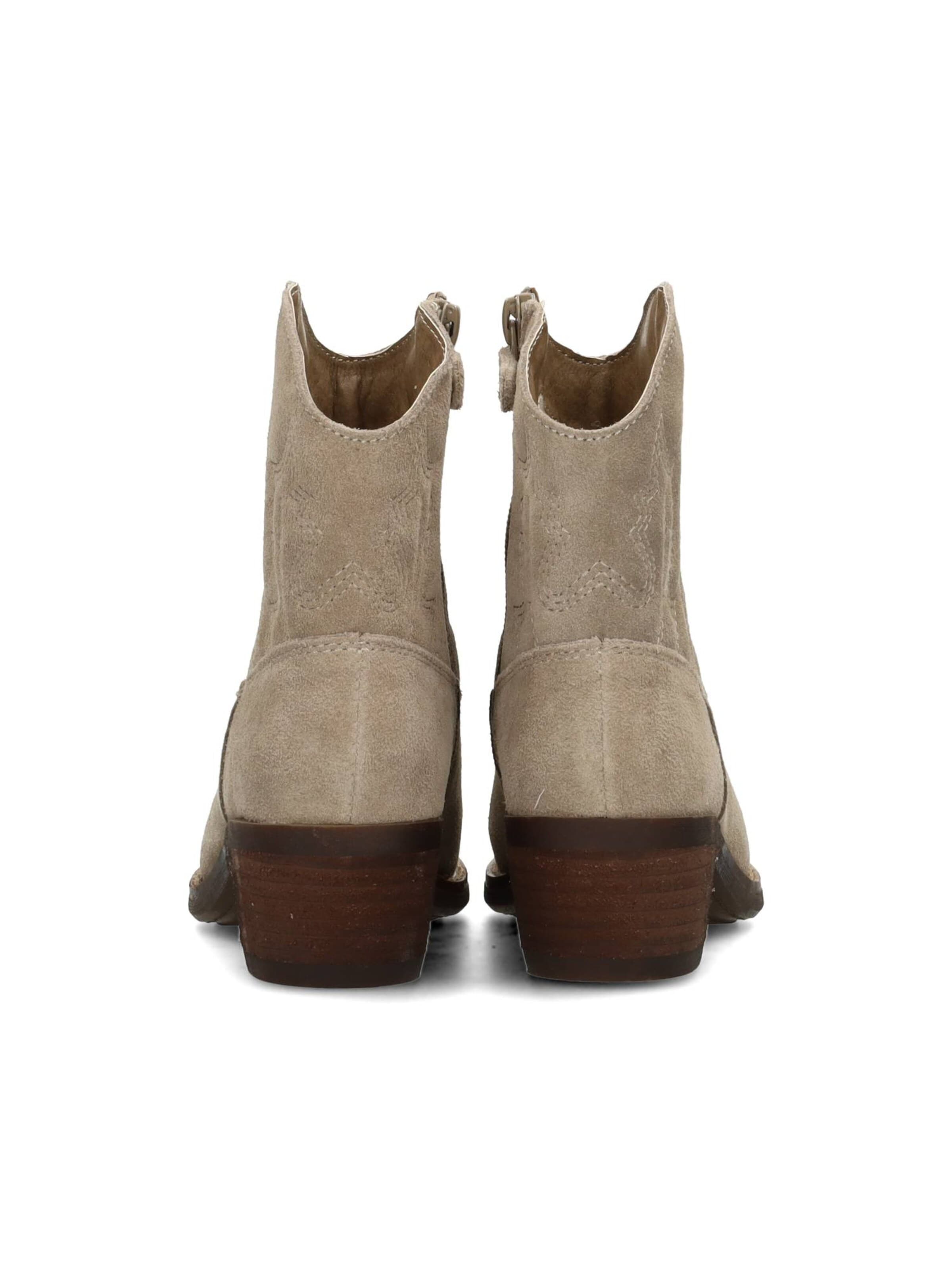 Bottes 'Elsie' Poelman en beige
