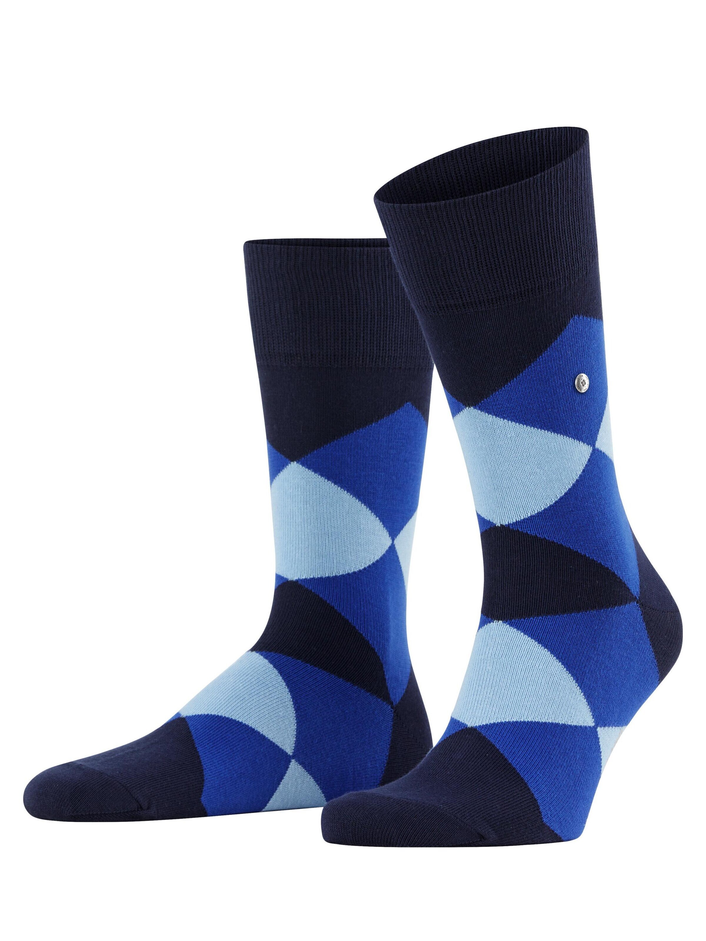 BURLINGTON Socks 'Clyde' in Blue: front