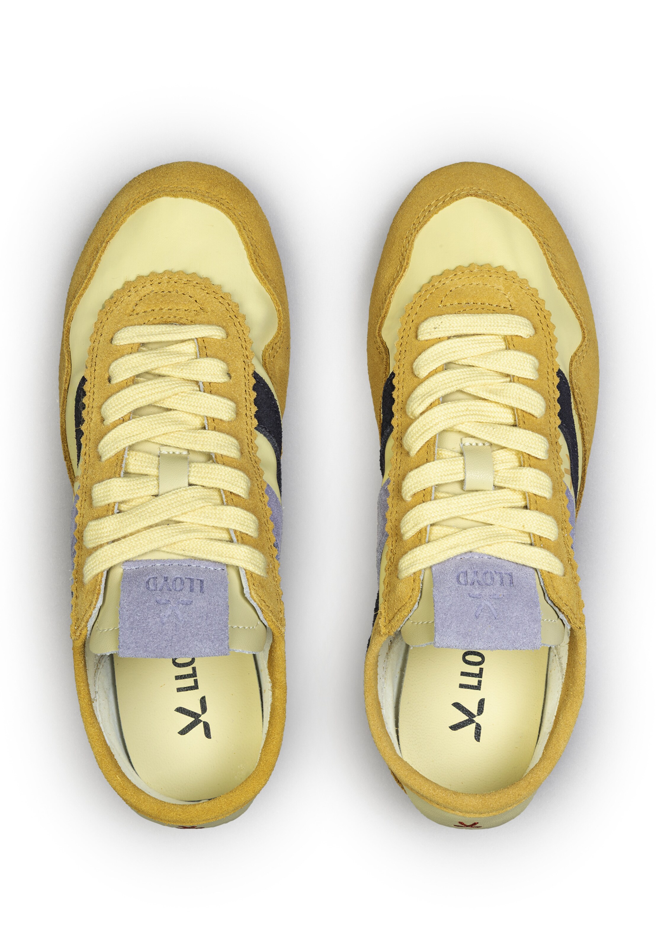 LLOYD Sneakers hoog in Geel