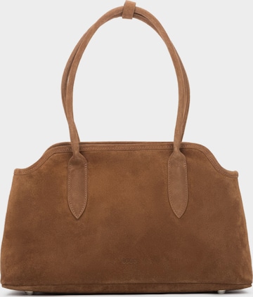 Estro Schultertasche '36427' in Braun: Vorderseite
