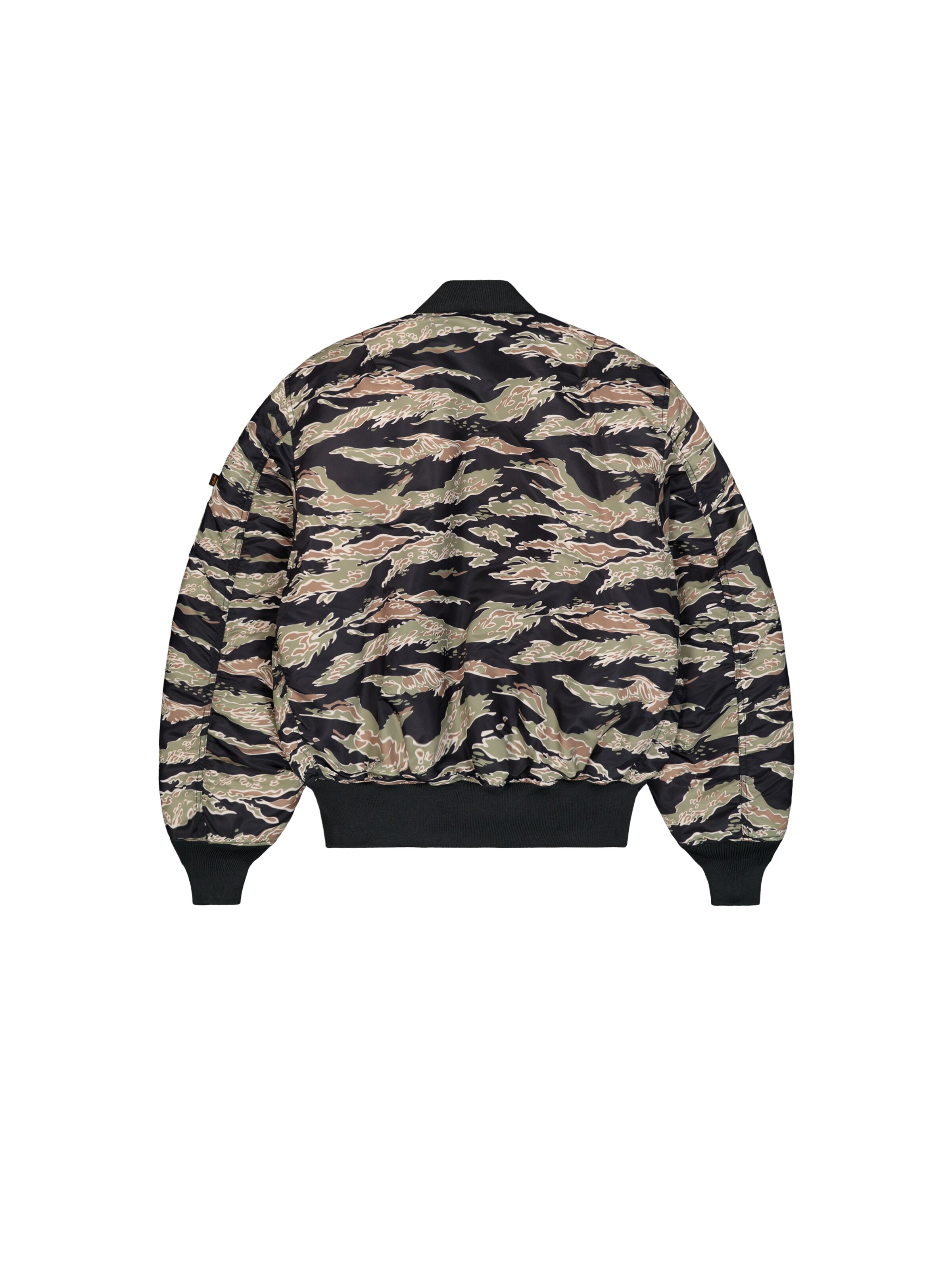 ALPHA INDUSTRIES Between-Season Jacket 'MA-1 Heritage' in Black: back