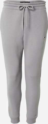 HOLLISTER Tapered Broek in Grijs: voorkant